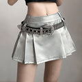 Women's Fashion Solid Color Slim Street High Waist Skirt