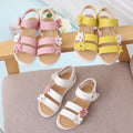 Shoes Flat Bottom Simple Flowers Children's Beach