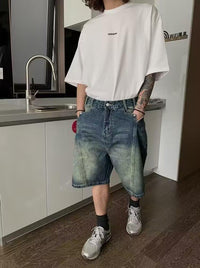 American Vibe Retro Washed Do The Old Cowboy Shorts