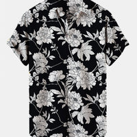 European And American Summer 3D Digital Printing Casual Fashion Polo Collar Men's Shirt