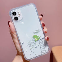 Creative Dinosaur Transparent Soft Phone Case IPhoneX