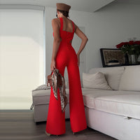 Banquet Party Bandage Jumpsuit Women's High-grade Halter