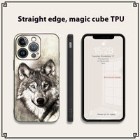 Phone Case Animal Soft Shell Tiger Owl Lion