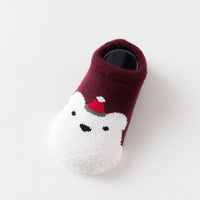 Cute Cartoon Children's Socks Terry Thickened Baby
