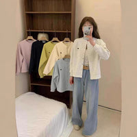 Simple Loose Small Baseball Jacket