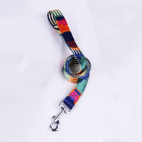 Hand Holding Rope Outing Dog Leash Dog Collar Three-piece Set