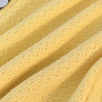Women's Solid Color Loose-fitting Versatile Soft Yellow Sweater Coat