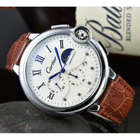 New Mens Business Watch With A Rubber Strap