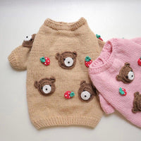 Autumn And Winter Short Pet Sweaters Dog Clothes
