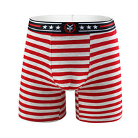Men's Cotton Boxer Strip Low Waist Panties