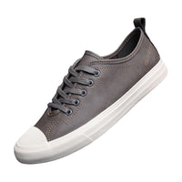 Men's Shoes Spring Tide Leather Surface Casual Shoes Flat