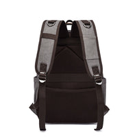 Trendy Solid Color Mens Backpack With Large Capacity