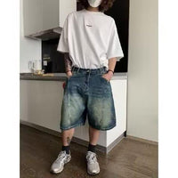 American Vibe Retro Washed Do The Old Cowboy Shorts