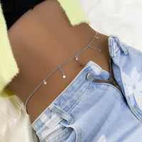 Holiday Simple Star Pendant Waist Chain