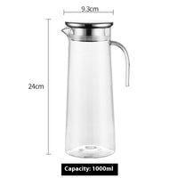 Transparent Acrylic Pc Plastic Fruit Scented Tea Cold Water Bottle