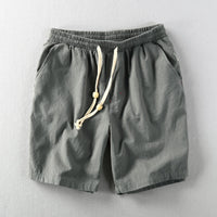 Summer Men's Thin Casual Linen Shorts
