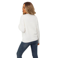 Fashion Love Loose Valentine's Day Knitted Pullover Sweater