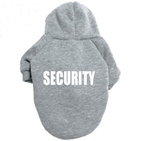 Solid Color Simple Warm Printed Pet Clothes