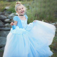 New Christmas Rapunzel Sophia Girls Dress Costume