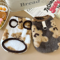 New Winter Clothes Fleece-lined Warm Pet Dog Clothes