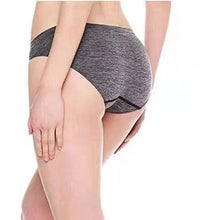 Women's Solid Color Mid Waist Soft Breathable Briefs
