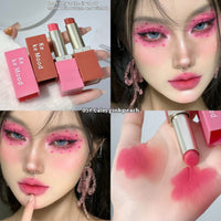 Matte Finish Lipstick Lip Balm Autumn And Winter Velvet White Light And Plain Long-lasting