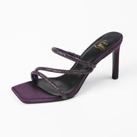 Women's Stiletto Heel Shallow Mouth Sandals