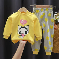 Children's Underwear Set Cotton Spring And Autumn