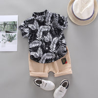 Korean Style Children's Baby Clothes Two Piece Set