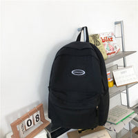 Casual All-match Backpack Male Middle School Student Campus