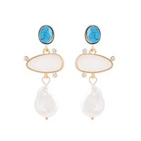 Exaggerated Big Eye Earrings For Women, Minimalist Cool Style, Daily All-Match Ear Jewelry