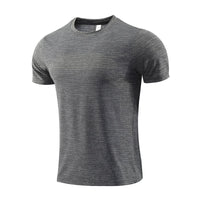 Running Breathable Sweat Absorbing Basketball Workout Exercise T-shirt