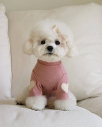 New Dog Clothes Autumn And Winter Base Embroidery Sweater