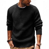 Men's Retro Heavyweight Thickened Sweater Loose-Fit Casual Knitwear
