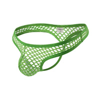 Translucent Mesh Thong U Convex Cutout