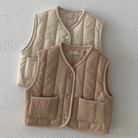 Retro Easy Matching Vest Baby Girl Vest