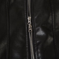 Men's Fashion PU Leather Motorcycle Jacket