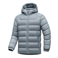 Outdoor Leisure Comfortable Lightweight Duck Down Hooded Down Jacket