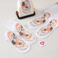Acupoint Graphic Foot Massage Cotton Socks