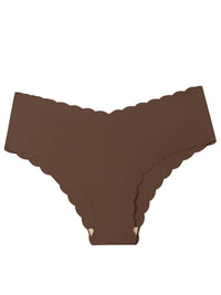 European And American Seamless Ice Silk Briefs Sexy Breathable With Print