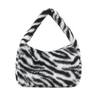 Handbag Fashion Shoulder Bag Casual Retro Plush Underarm Bag