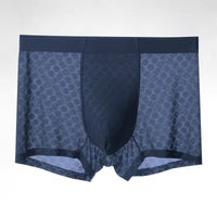 Fashion Personality Ice Silk Underwear Men's Boxers