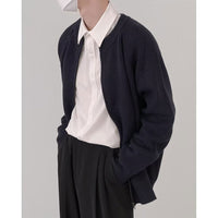Simple Niche Sweater Cardigan For Men