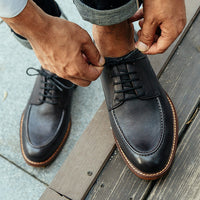 Casual Lace-up Men's Shoes Low-top Shoes British Men's Leather