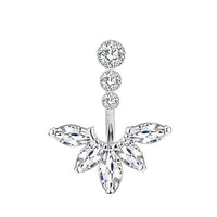 Fashion Variety Zircon Navel Ring