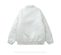 High Street Hot Sale PU Leather Jacket Coat