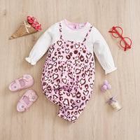 Baby Casual Jumpsuit Fake Two Pieces Jumpsuit