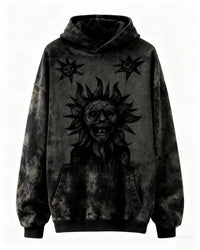 Fashion Casual Printed Polyester Sweater