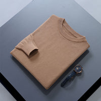 Men's Fashionable Crew-Neck Casual Loose Sweater