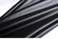 Matte Leather Pants Women's Fleece-lined Thickened